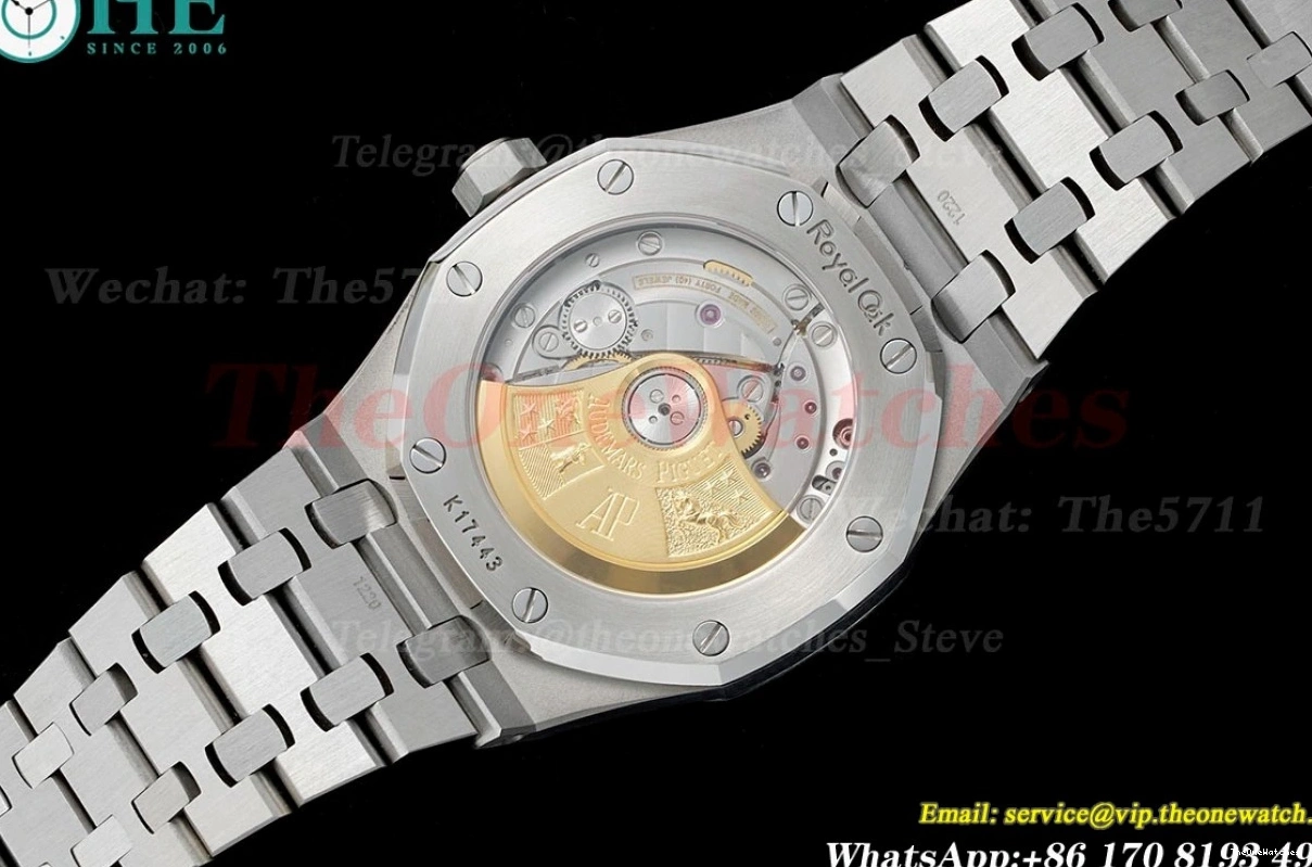 Royal IPF 37mm Super Dia Dial SS SS Clone SA3120 Oak White 15451 0122